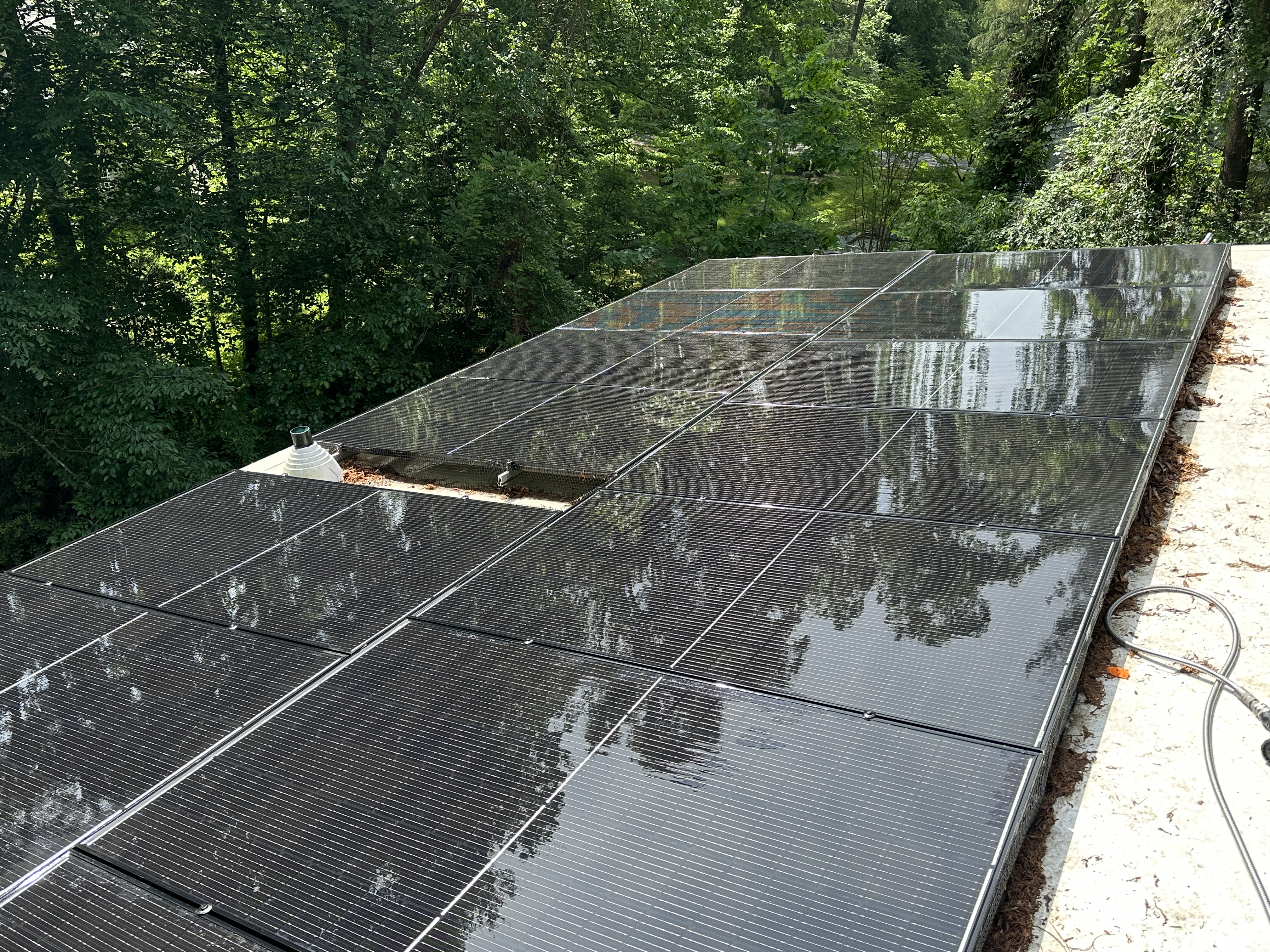 Premier Solar Panel Cleaning Services Performed in Henrico, Virginia Image
